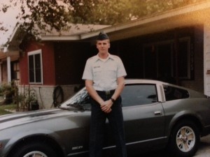 AFROTC Cadet John Nelson and 1980 280ZX