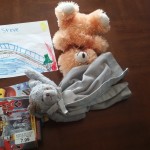 Packed and ready for the car ride..